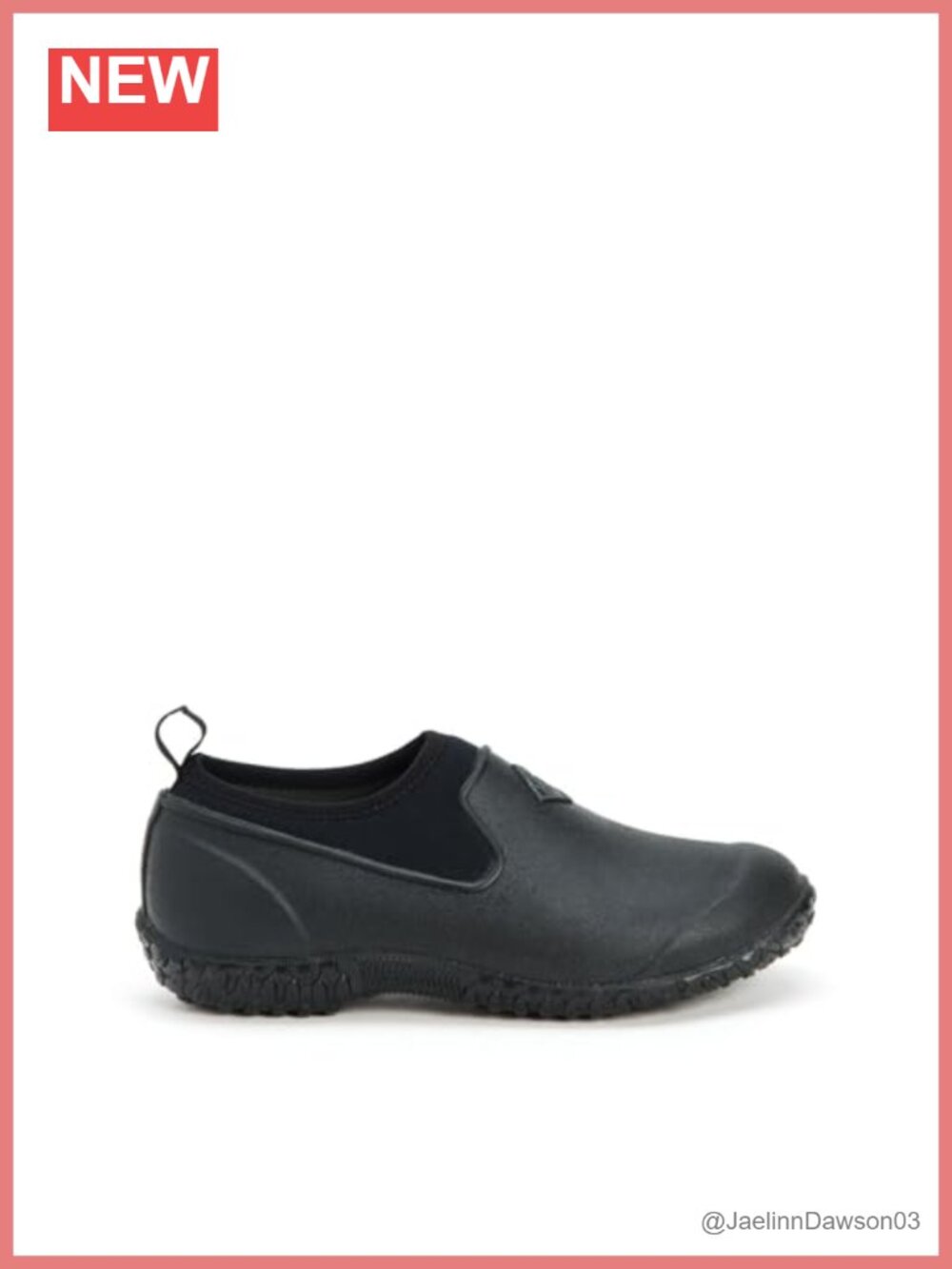 Waterproof Mid-Calf Rain Boots with Pull-On Closure and Neoprene Upper